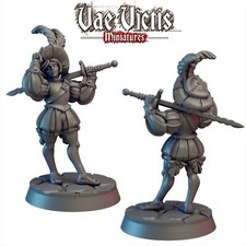 "Landsknecht Girl" Vae Victis Miniatures D D Mordheim WHFB AoS Empire Frostgrave