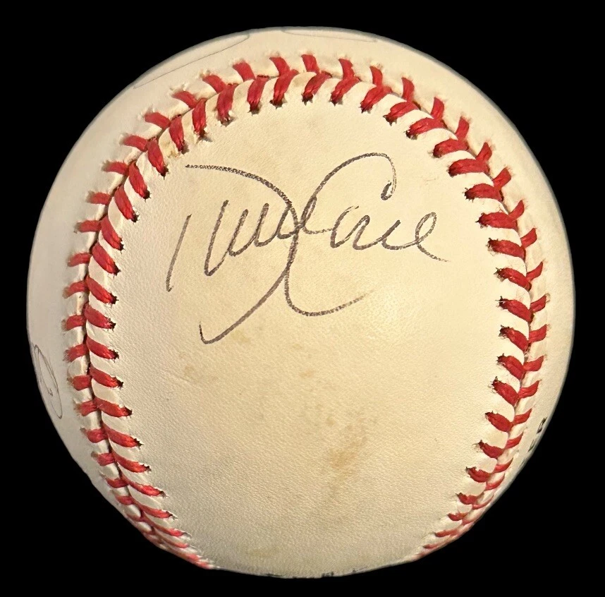 JIM PALMER BOB GIBSON DAVE CONE AUTOGRAPHED SINGLE SIGNED ONL BASEBALL JSA CERT - Image 4 of 4