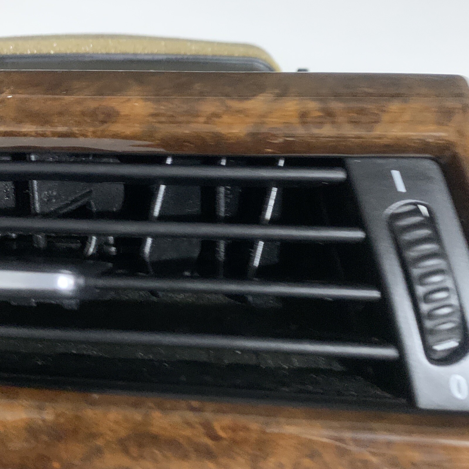 04-10 BMW 550i E60 E61 Front Left Driver Side Dashboard A/C AC Air Vent Wood OEM