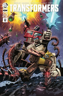 Transformers #43 Cover C 1:10 Incentive Senior IDW Comics 2022 NM+