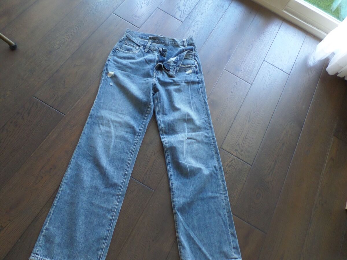 Bobbie Crossover Button Wide Leg Jeans Bobbie Crossover Button Wide Leg Jeans