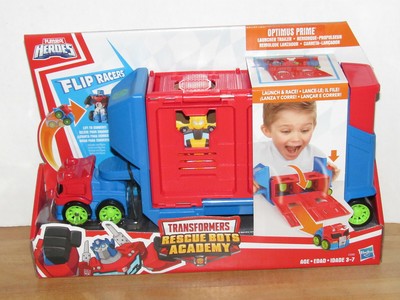 flip racers optimus prime