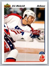 1991-92 Upper Deck #509 Eric Weinrich