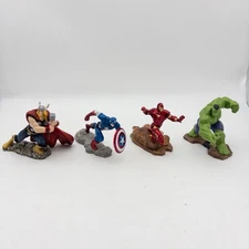 Disney Store Marvel Avengers PVC Figure Set – 2011 – Thor, Hulk, Iron Man