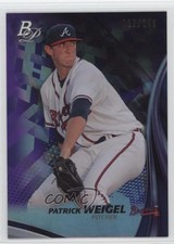 2017 Bowman Platinum Top Prospects Purple 27/250 Patrick Weigel #TP-PW fm0