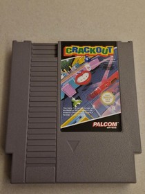 Nintendo NES Spiel Crackout RAR Game