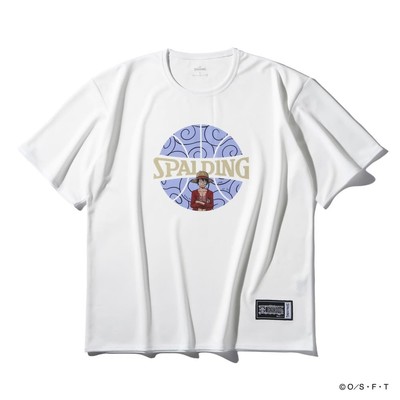 Spalding T-shirt ONE PIECE Gum-Gum Fruit ball print SMT25101P