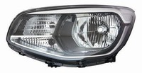 Scheinwerfer Projektor SX H4 C / DRL Pred Reg Elec Kia Soul 2014 Parab Schwarz