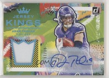 2021 Panini Donruss Jersey Kings Auto 4/10 Adam Thielen #JK22 Auto s3g