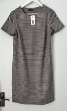 Et Vous Women's Houndstooth Shift Dress Size 12 BNWT