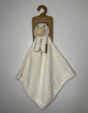 Levi Emmie Plush White DUCK GOOSE Baby Lovey Security Blanket SL Home Fashions