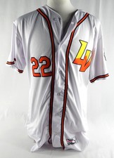 2024 Las Vegas Aviators Hogan Harris #22 Game Used White Jersey 46 636