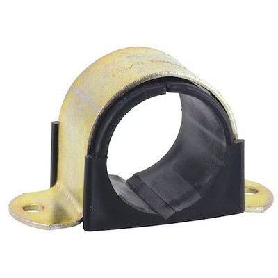 Zsi 026M030 2 Hole Cushion Clamp, 1-5/8 In Tube Od, 1-1/2 In Copper Pipe, Omega