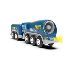 Z MAYABBO Battery Operated Locomotive Trains for Wooden Tracks, Pow... Fast Ship