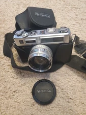 YASHICA Electro 35 GSN Rangefinder 35mm Film Camera with 45mm f/1.7 Lens - EXC!