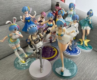 Re:Zero Starting Life in Another World Rem Figure Set of 11 Collectibles