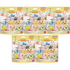 Pokemon Bath Bombs Eevee Friends Figure Collection 5 set NEW Japan 2025