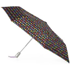 Automatic Open Close Water-Resistant Travel Folding Umbrella with Sun Protect...