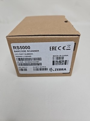 RS5000 Ring Wearable Barcode Scanner for WT41N0 For Zebra RS5000-LCBSWR New 