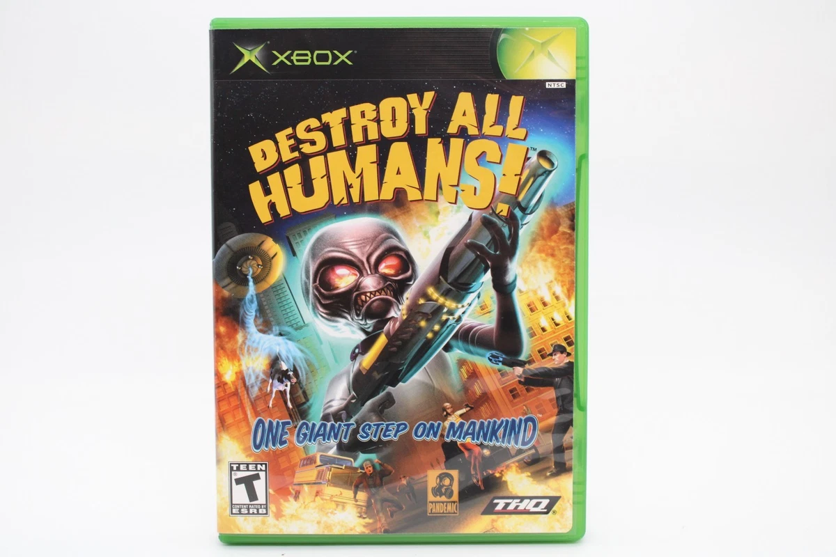 Destroy All Humans! - Jeu Xbox D'occasion En Bon état - Version Française