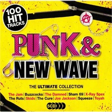 Various - Punk & New Wave: the Ultimate Collection (CD, 2018) NEW/SEALED 5CD SET