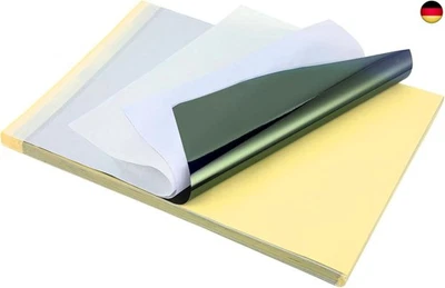 FLEARITZO Pack of 50 Tattoo Accessories Tattoo Transfer Paper Tattoo Stencil Paper 4-Ply