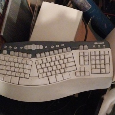 Microsoft Natural MultiMedia Keyboard 1.0A Wired Silver/Gray X08-77077