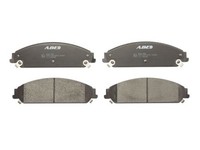 Vorderachse ABE C1Y035ABE Bremsbelagsatz, Scheibenbremse FüR Chrysler,Dodge,Lanc
