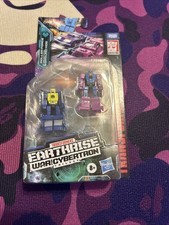 ROLLER FORCE & GROUND HOG Transformers War Cybertron Earthrise Micromasters   E