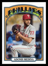 Adonis Medina 2021 Topps Heritage #520 Philadelphia Phillies *028