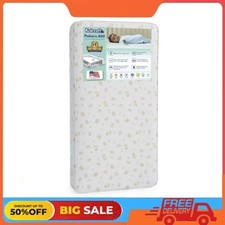 Kolcraft Pediatric 800 Extra Firm Baby Crib  Toddler Mattress 80Coil Waterproof