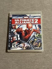 Marvel Ultimate Alliance 2 - Sony PlayStation 3 PS3 - Case & Cover Art Only