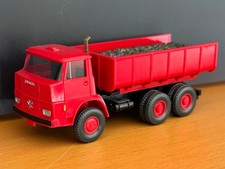 Wiking H0 Henschel F 261 K Schuttwagen mit Kipp-Mulde, Steinladung, Sondermodell