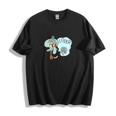 SpongeBob Squidward ''Loser'' Meme T-Shirt - Playful Cartoon Humor Design Unisex