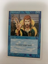MTG NM Counterspell 4th Edition Free Shipping & Tracking