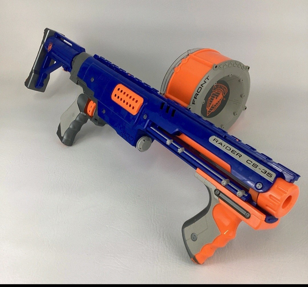 Nerf N-Strike Elite Raider CS-35 Soft Dart Blaster Gun Pump Action