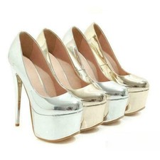 Womens Platform Stiletto High Heels Shoes Party Formal Clubwear Dress Stage