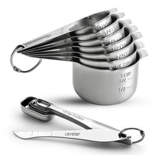 Spring Chef Stainless Steel Measuring Cups 7 spoons + 7 cups,