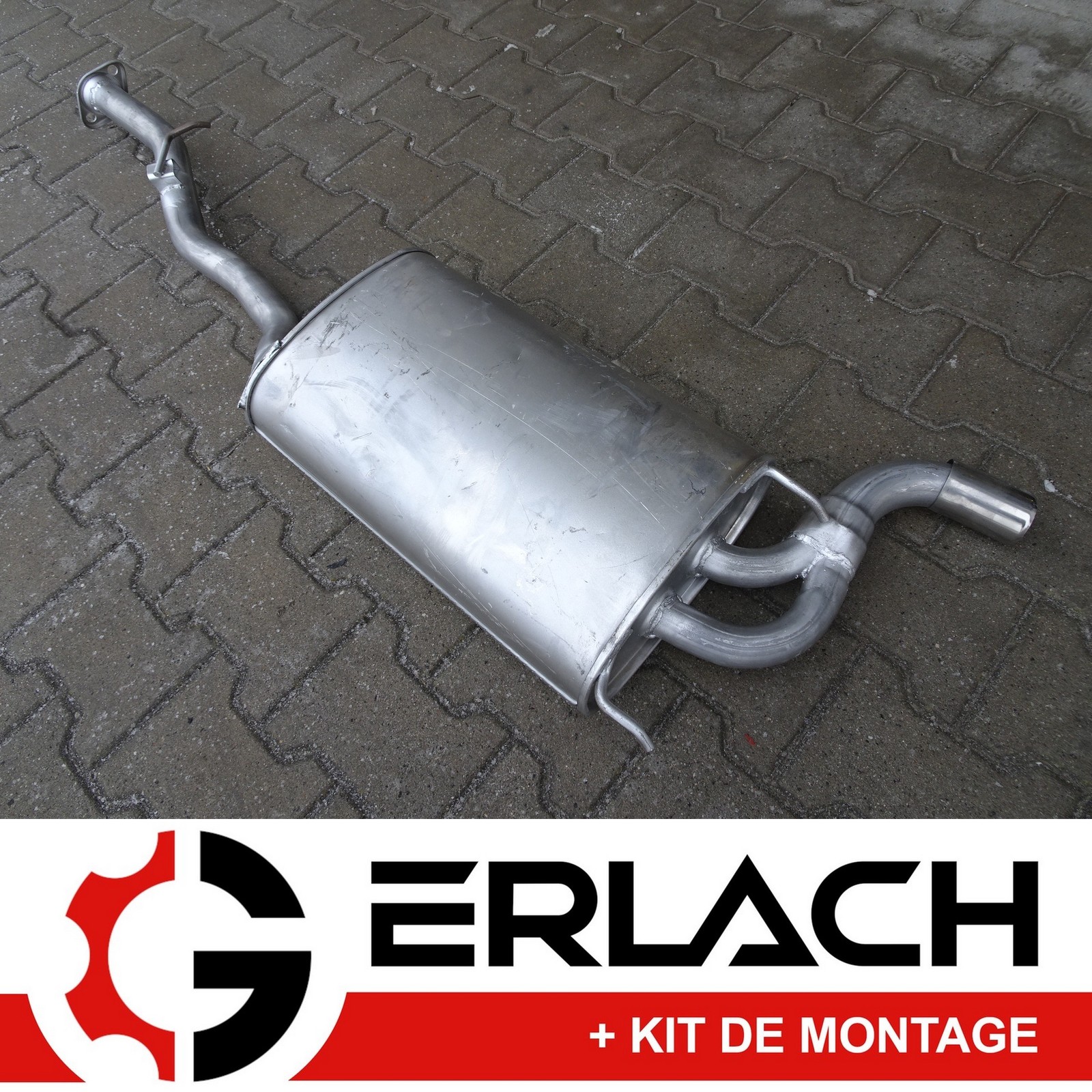 Silencieux arrière pour restauration échappement Honda Accord V Aerodeck break 2.0 2.2