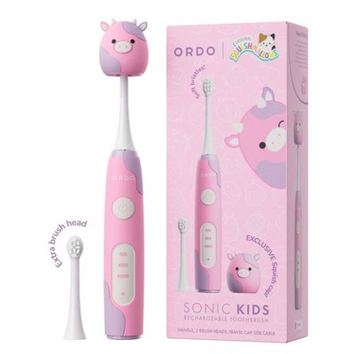 ORDO Sonic Kids' Rechargeable Toothbrush - Squishmallows Patty - Assorted