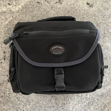 Tamrac Digital Black Nylon Camera Shoulder Bag w/ Strap, Accessory Compartments