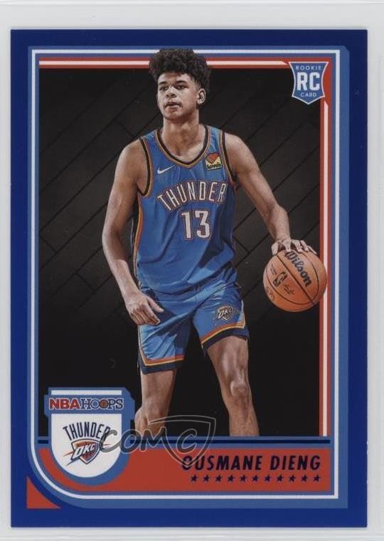 2022-23 Panini NBA Hoops Rookies Blue Ousmane Dieng #241 7rf