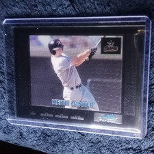 Topps Chrome Keith Ginter Houston Astros Rookie #373 1998 MLB Baseball Card. rookie card picture