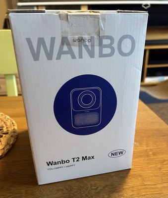 Wanbo T2 Max Projektor Heimkino Beamer Kino Full HD 1080p WiFi 1x HDMI 1x USB