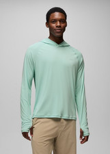 Prana Sol Shade Hoodie – Sea Glass | UV-Protective & Lightweight - NWT