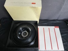 Vtg NIB Kodak Carousel Slide Tray Black slide list Photography W3 