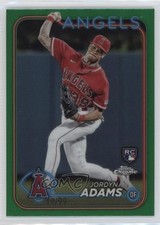 2024 Topps Chrome Green Refractor 19/99 Jordyn Adams #145 13c1