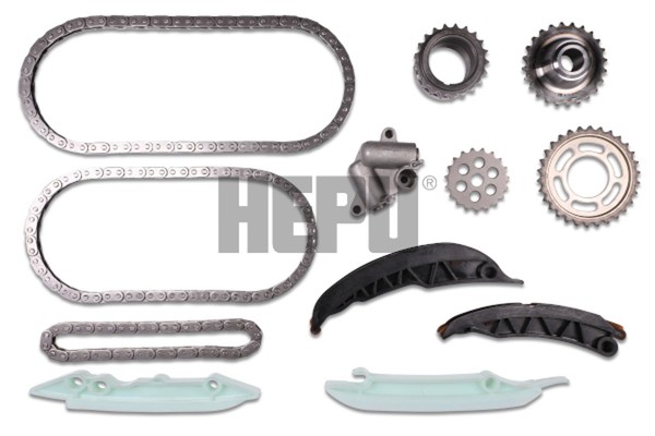 Steuerkettensatz Hepu 21-0595 FüR Bmw 5Er E60 Touring E61 3Er E92 E90 E91 X5 E70-image