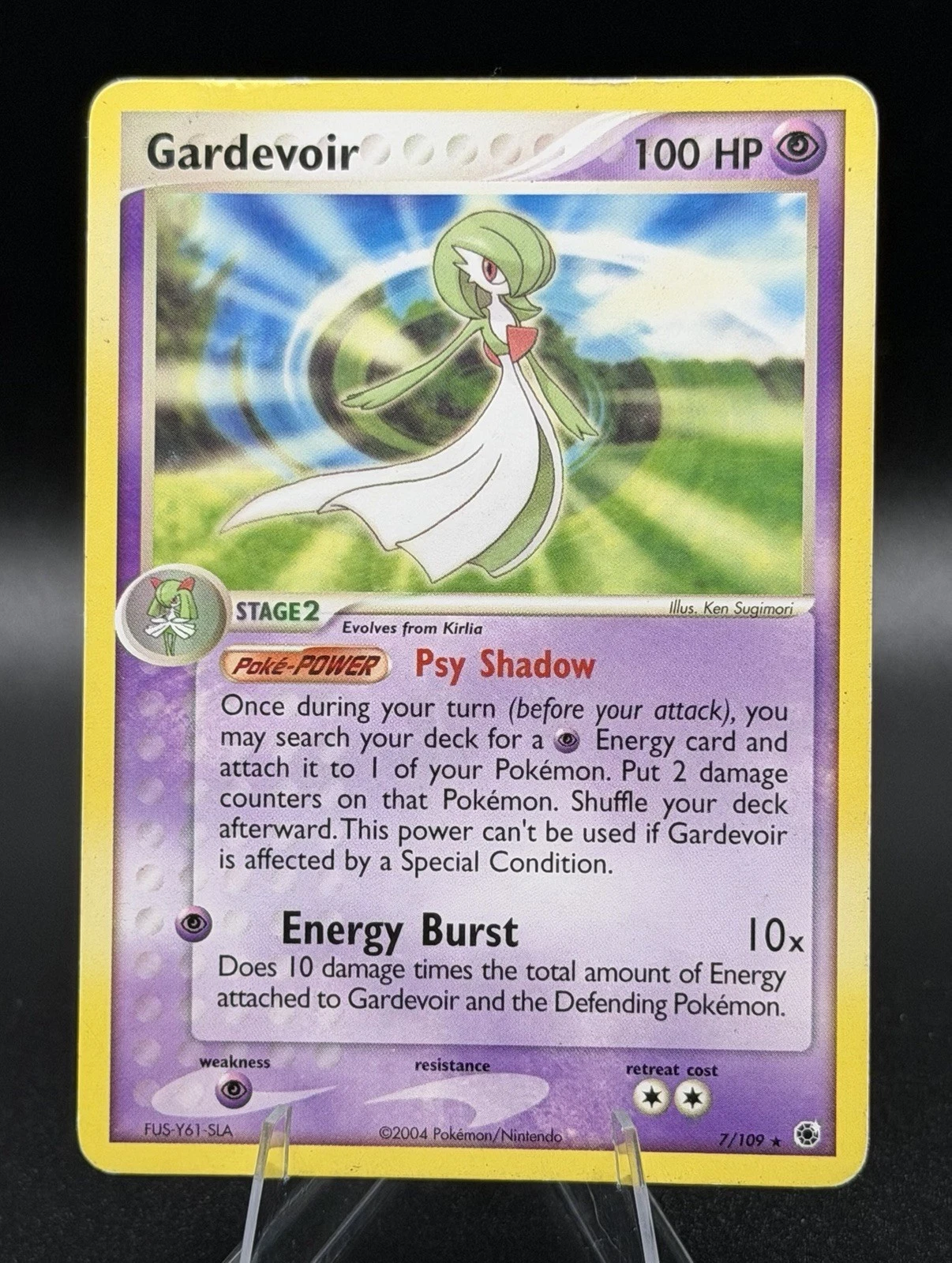 Pokémon TCG Gardevoir 7/109 Holo (LP)