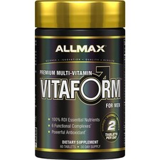 ALLMAX Nutrition Premium Vitaform, Performance Vitamin 60 Count (Pack of 1)
